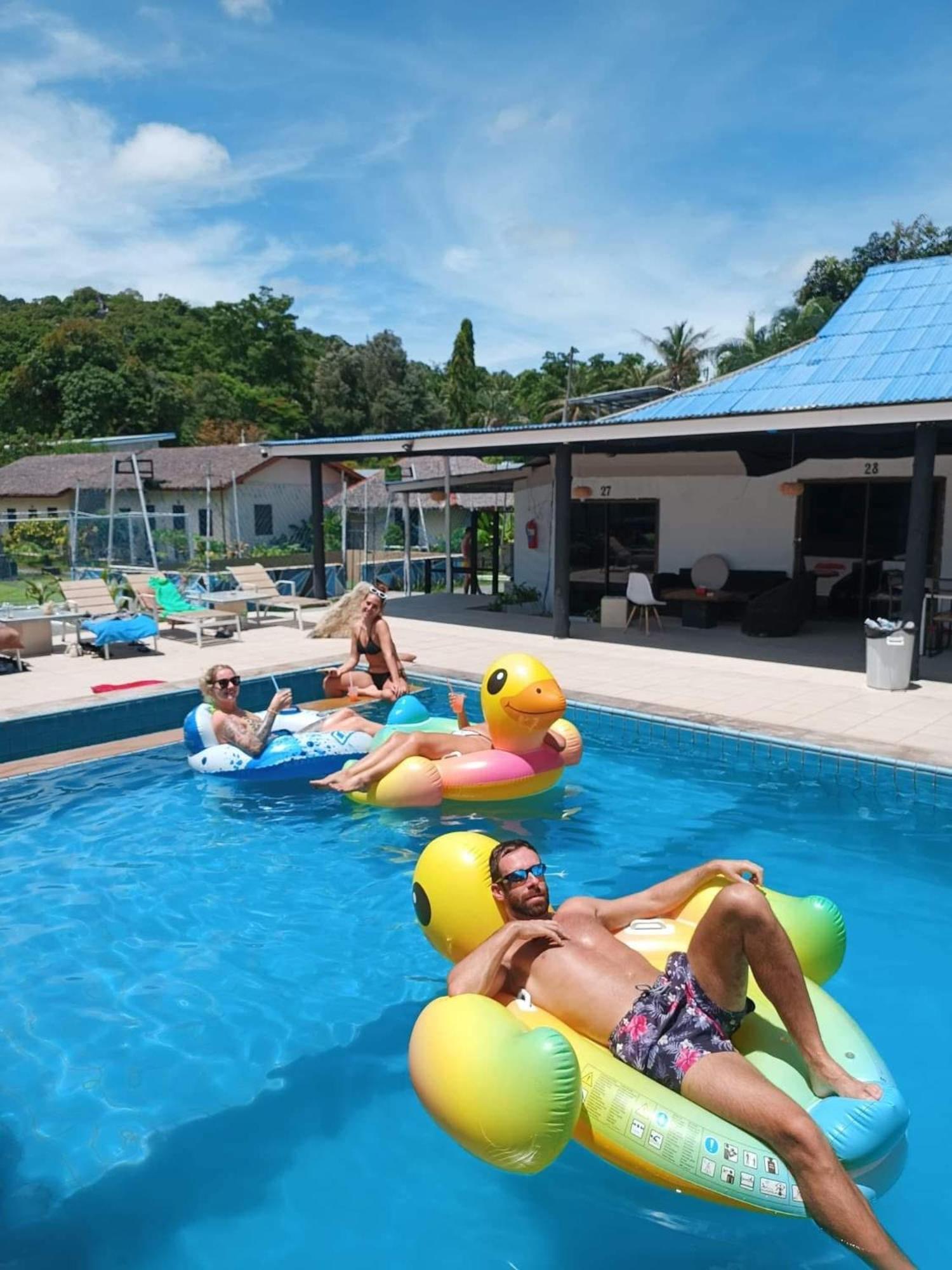 Phangan Padel Club Hotel Baan Tai Luaran gambar